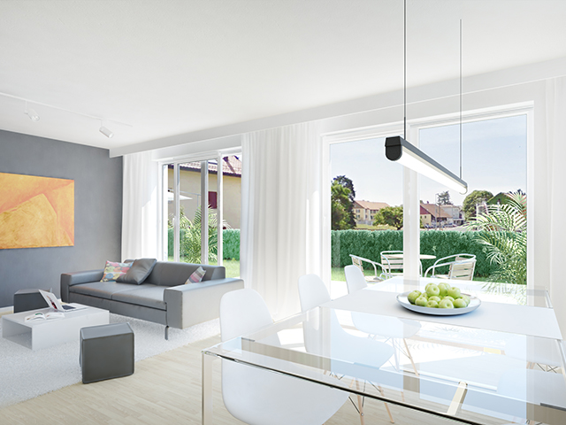 real estate - Bettens - Villa jumelle 4.5 rooms