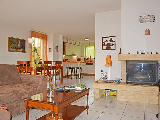 real estate - Bussigny-près-Lausanne - Semi-detached house 5.5 rooms