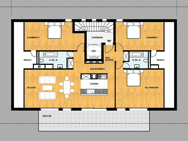 Crans-Montana TissoT Realestate : Flat 4.5 rooms