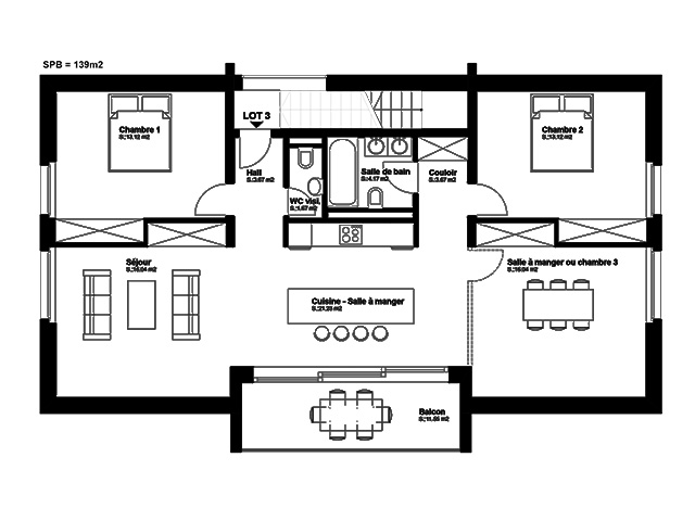 St-Prex - Wohnung 3.5 rooms