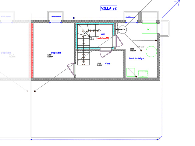 Bien immobilier - Echallens - Villa jumelle 5.5 pi&egrave;ces