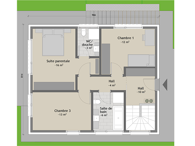 Riaz 1632 FR - Detached House 4.5 rooms - TissoT Realestate