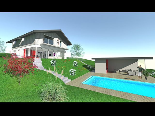 Genolier 1272 VD - Villa individuelle 6.5 pi&egrave;ces - TissoT Immobilier