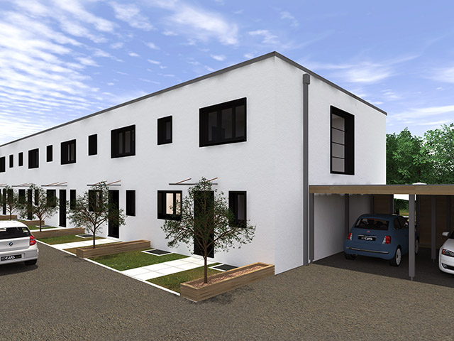 Bien immobilier - Vessy - Villa contiguë 5.0 pi&egrave;ces