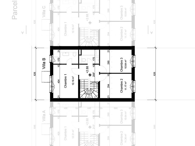 Vessy 1234 GE - Villa contiguë 5.0 pi&egrave;ces - TissoT Immobilier