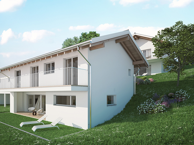 Bien immobilier - Vouvry - Villa jumelle 4.5 pi&egrave;ces