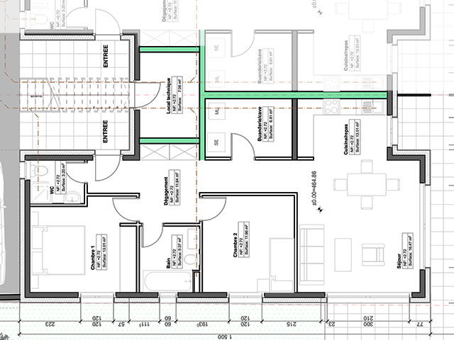 Saxon TissoT Immobilier : Appartement 3.5 pi&egrave;ces