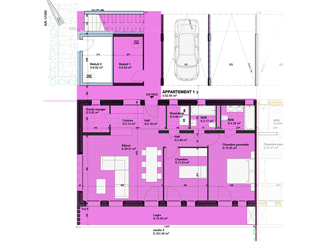 Lutry 1095 VD - Flat 3.5 rooms - TissoT Realestate