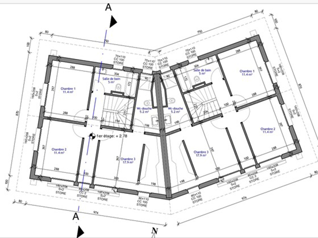 Bien immobilier - St-Barthélemy - Villa jumelle 5.5 pi&egrave;ces