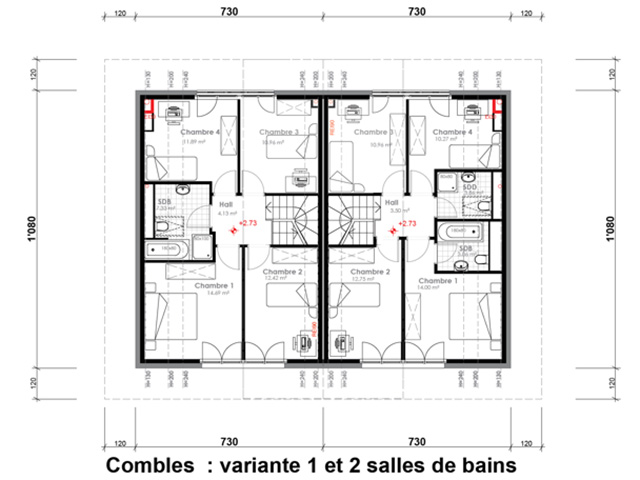 Blonay TissoT Immobilier : Villa jumelle 5.5 pi&egrave;ces
