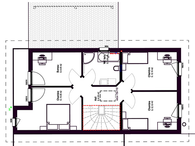 Besencens 1609 FR - Villa jumelle 5.5 rooms - TissoT Realestate