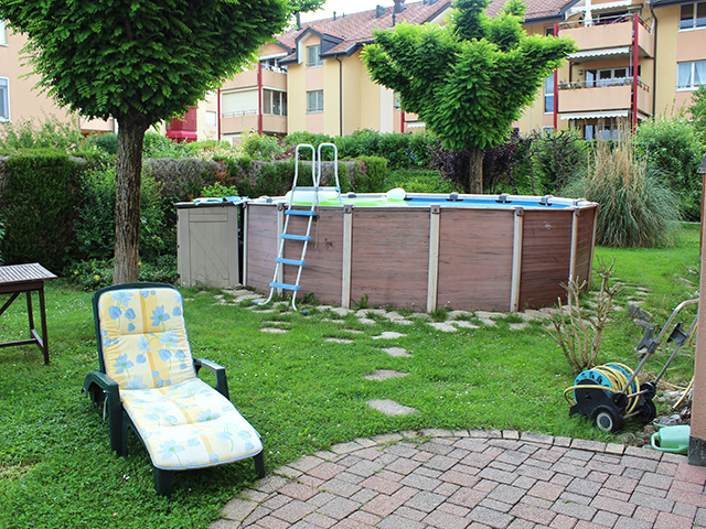 Yverdon-les-Bains TissoT Realestate : Ground-floor flat with garden 3.5 rooms