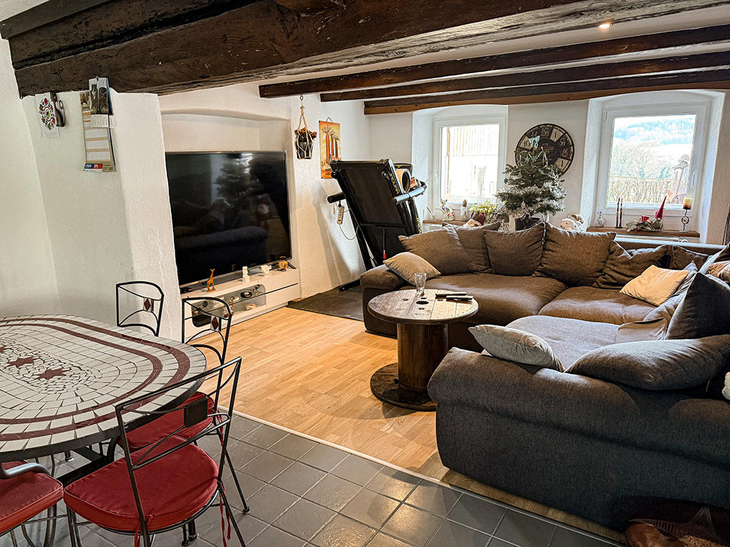 Bussy-sur-Moudon 1514 VD - Maison villageoise 4.5 pi&egrave;ces - TissoT Immobilier