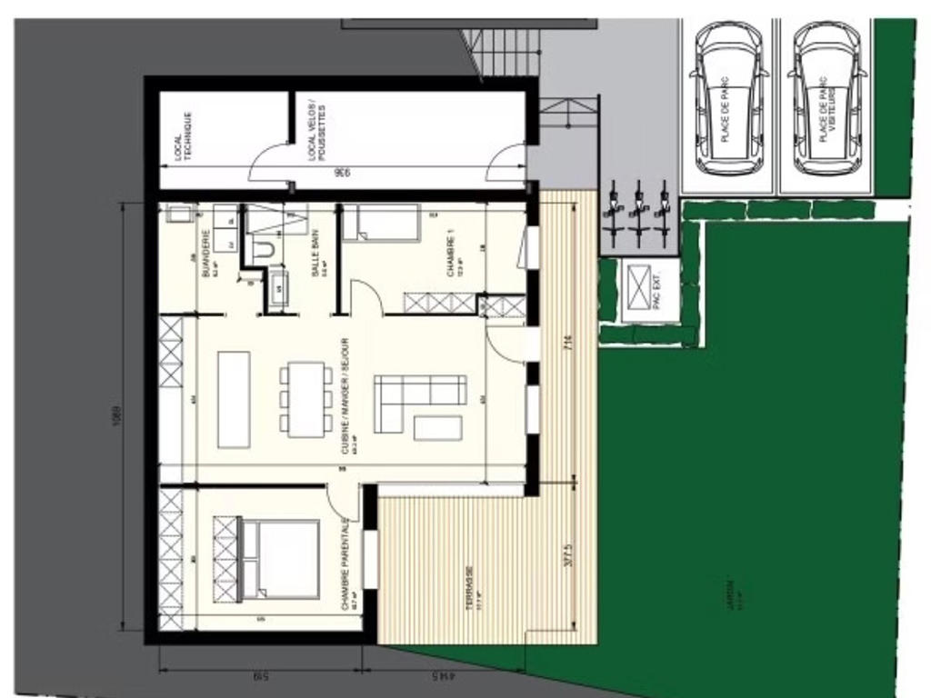 Montezillon TissoT Immobilier : Appartement 3.5 pi&egrave;ces