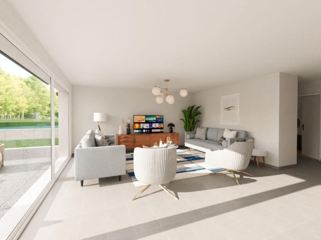 Bien immobilier - Cheyres - Appartement 3.5 pi&egrave;ces