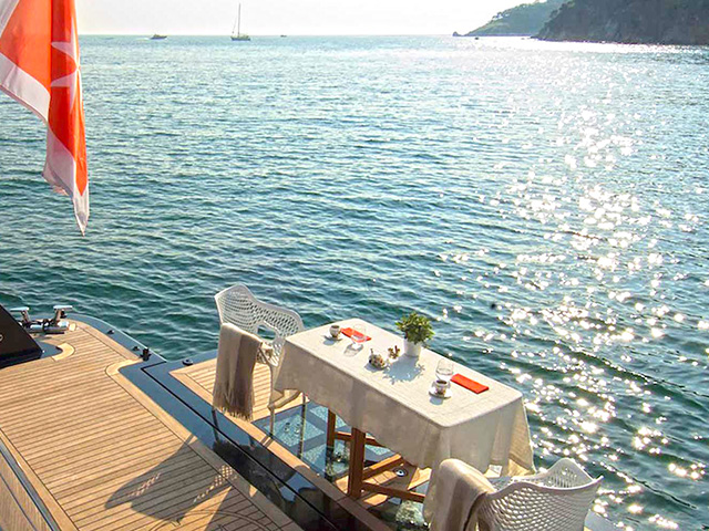 Yacht Huzur Yat Harun TissoT Immobilien Schweiz